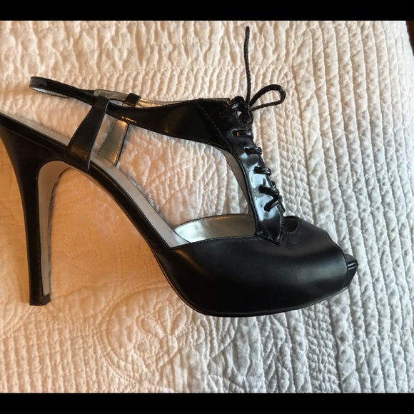 Guess Shoes - Guess Peep Toe High Heel Mary Janes